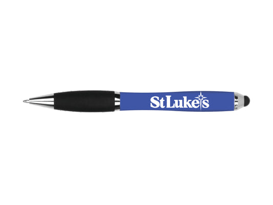 Colored Barrels - Executive - Stylus Pens with Black Grip (Qty: 50)