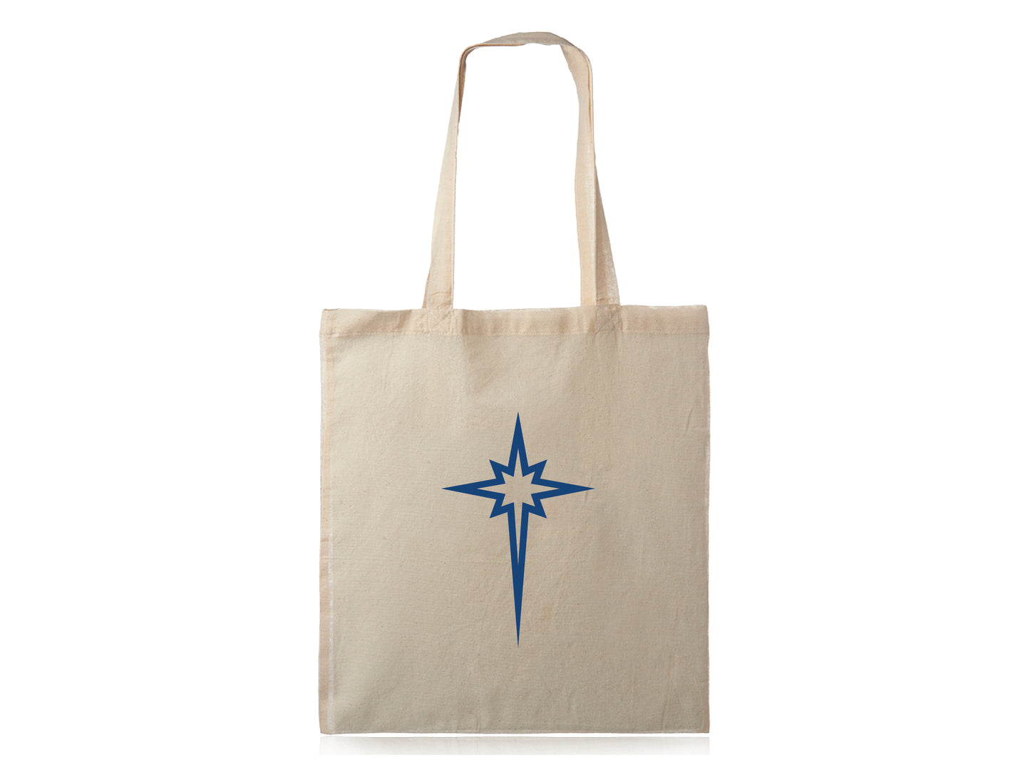 Natural Cotton Fiber Tote Bags (Qty: 25)