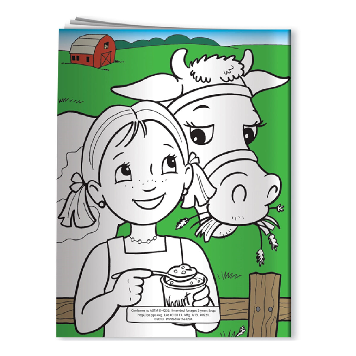 St Luke's Coloring Book - Feel Good! Eat Healthy! (Qty: 25)
