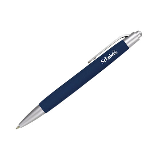 Low-Cost Navy Click Pen (Qty: 25)